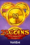 25 coins en JUGABET789 COM